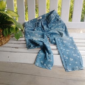 Free People floral denim